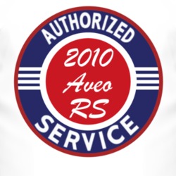Authorized Service 2010 Chevy Aveo RS T Shirt