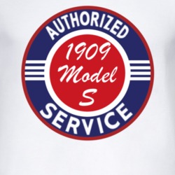 Authorized Service 1909 Model S T Shirt