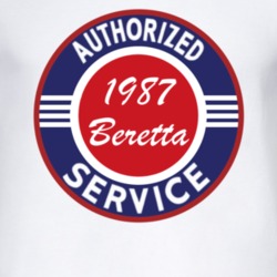 Authorized Service 1987 Chevy Beretta T Shirt