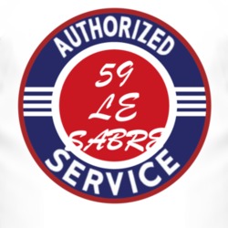 Authorized Service 1959 BUICK LE SABRE T Shirt