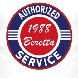 Authorized Service 1988 Chevy Beretta T Shirt