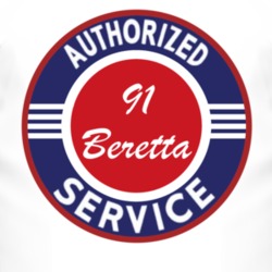 Authorized Service 1991 Chevy Beretta T Shirt