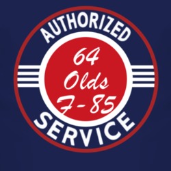 Authorized Service 1964 Oldsmobile Olds F-85 Dark T Shirt