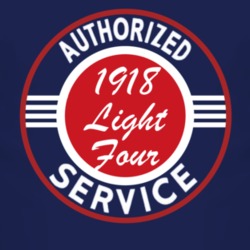 Authorized Service 1918 Studebaker Light Four Dark T Shirt