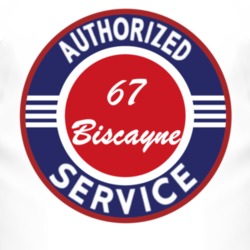 Authorized Service 1967 Chevy Biscayne T Shirt