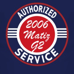 Authorized Service 2006 Pontiac Matiz G2 Dark T Shirt