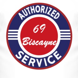 Authorized Service 1969 Chevy Biscayne T Shirt