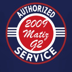 Authorized Service 2009 Pontiac Matiz G2 Dark T Shirt