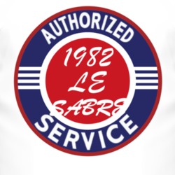 Authorized Service 1982 BUICK LE SABRE T Shirt