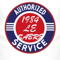 Authorized Service 1984 BUICK LE SABRE T Shirt