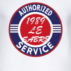 Authorized Service 1989 BUICK LE SABRE T Shirt