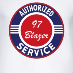 Authorized Service 1997 Chevy Blazer T Shirt