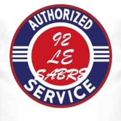 Authorized Service 1992 BUICK LE SABRE T Shirt