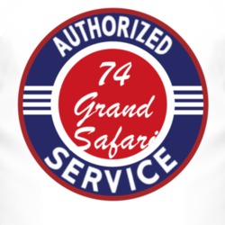 Authorized Service 1974 Pontiac Grand Safari T Shirt