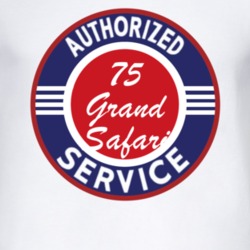 Authorized Service 1975 Pontiac Grand Safari T Shirt