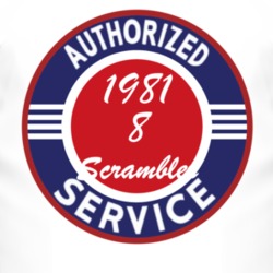 Authorized Service 1981 CJ 8 Scrambler T Shirt
