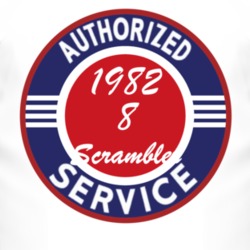 Authorized Service 1982 CJ 8 Scrambler T Shirt