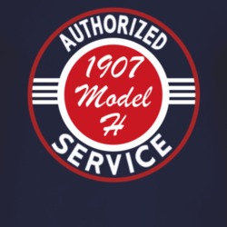 Authorized Service 1907 Oldsmobile Model H Dark T Shirt