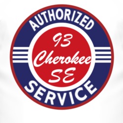 Authorized Service 1993 Grand Cherokee SE T Shirt