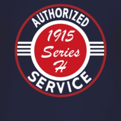 Authorized Service 1915 Chevy Series H Dark T Shirt