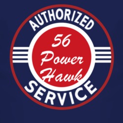 Authorized Service 1956 Studebaker Power Hawk Dark T Shirt