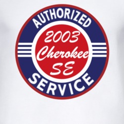 Authorized Service 2003 Grand Cherokee SE T Shirt