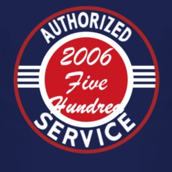 Authorized Service 2006 Five Hundred Dark T Shirt