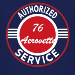 Authorized Service 1976 Chevy Aerovette Dark T Shirt