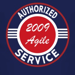 Authorized Service 2009 Chevy Agile Dark T Shirt
