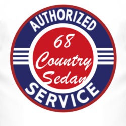 Authorized Service 1968 Country Sedan T Shirt