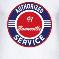 Authorized Service 1991 Pontiac Bonneville T Shirt