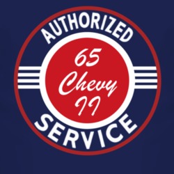 Authorized Service 1965 Chevy Chevy II Dark T Shirt