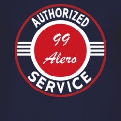 Authorized Service 1999 Oldsmobile Alero Dark T Shirt