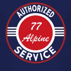 Authorized Service 1977 Chrysler Alpine Dark T Shirt