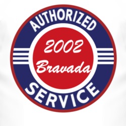 Authorized Service 2002 Oldsmobile Bravada T Shirt