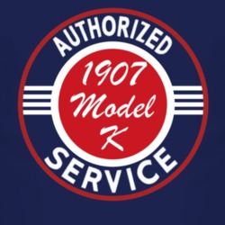 Authorized Service 1907 Cadillac Model K Dark T Shirt