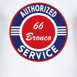Authorized Service 1966 Bronco T Shirt
