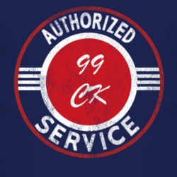 Authorized Service 1999 Chevy CK Distressed Look Dark T Shirt