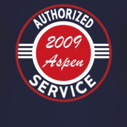 Authorized Service 2009 Chrysler Aspen Dark T Shirt