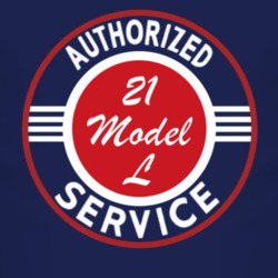 Authorized Service 1921 Lincoln Model L Dark T Shirt