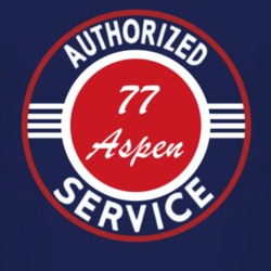 Authorized Service 1977 Dodge Aspen Dark T Shirt