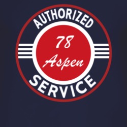 Authorized Service 1978 Dodge Aspen Dark T Shirt