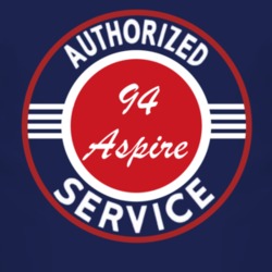 Authorized Service 1994 Aspire Dark T Shirt