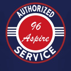Authorized Service 1996 Aspire Dark T Shirt