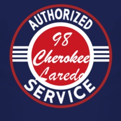 Authorized Service 1998 Grand Cherokee Laredo Dark T Shirt
