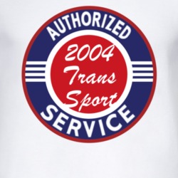 Authorized Service 2004 Chevy Trans Sport T Shirt