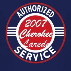 Authorized Service 2007 Grand Cherokee Laredo Dark T Shirt