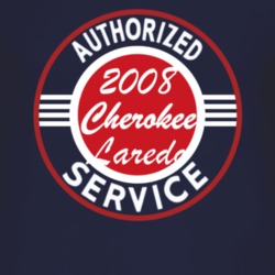 Authorized Service 2008 Grand Cherokee Laredo Dark T Shirt