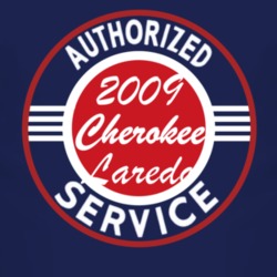 Authorized Service 2009 Grand Cherokee Laredo Dark T Shirt