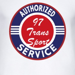 Authorized Service 1997 Pontiac Trans Sport T Shirt